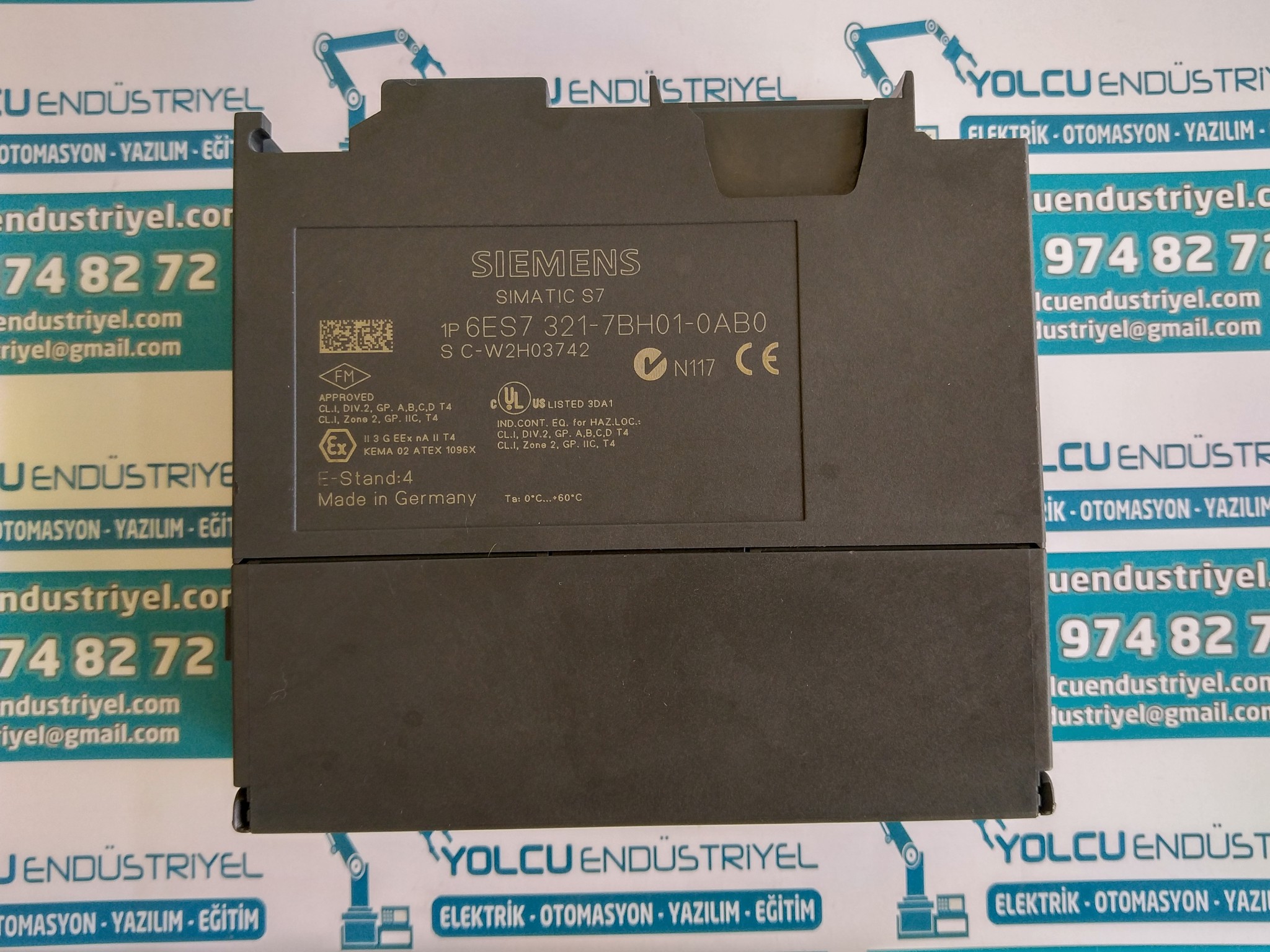 SIEMENS SIMATIC S7-300 Sm321 16 Ingressi Digitali. 6Es7 321-7Bh01-0Ab0 Atex EUR 55,45 - IT